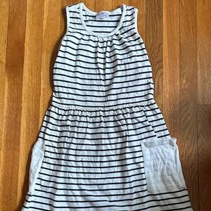 Hanna Anderson Striped Sleeveless Dress (size 10-12)